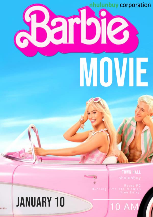 Barbie Movie Poster 