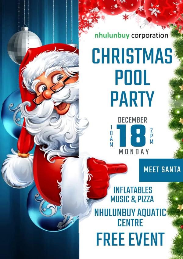 2023 Christmas Pool Party - Nhulunbuy