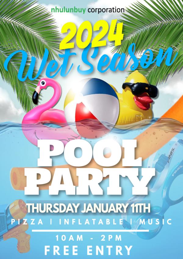 Wet Season Pool Party 